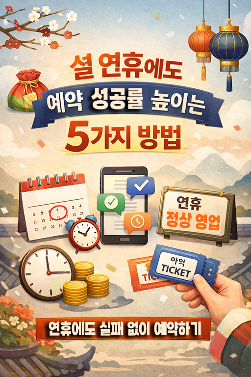 설 연휴에도 출장안마 예약 성공률 높이는 5가지 방법