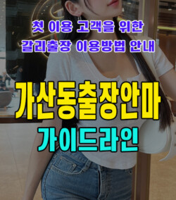 가산동출장안마