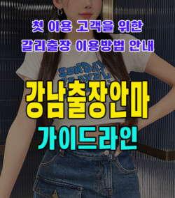 강남출장안마