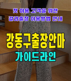 강동구출장안마