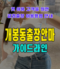 개봉동출장안마