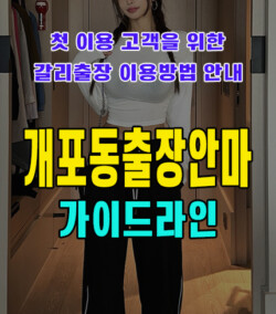 개포동출장안마