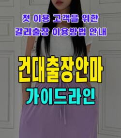건대출장안마