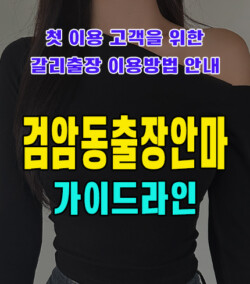 검암동출장안마