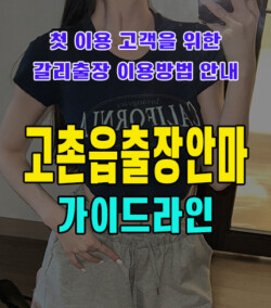 고촌읍출장안마