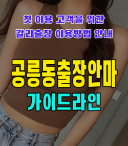 공릉동출장안마