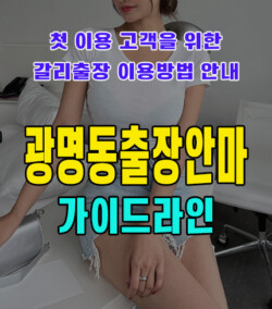 광명동출장안마