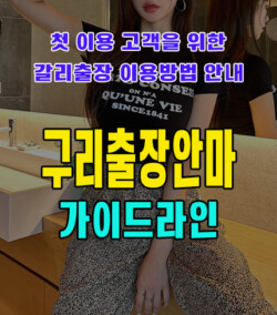 구리출장안마