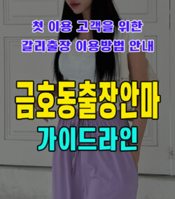 금호동출장안마