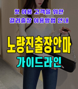 노량진출장안마