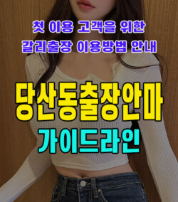 당산동출장안마