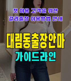 대림동출장안마
