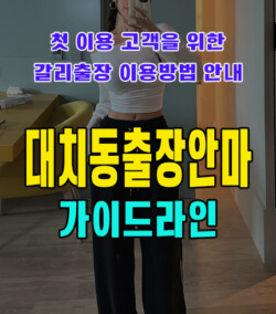 대치동출장안마