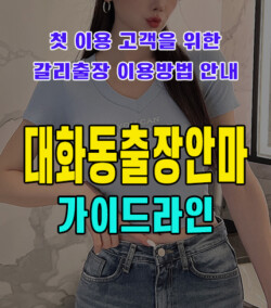 대화동출장안마