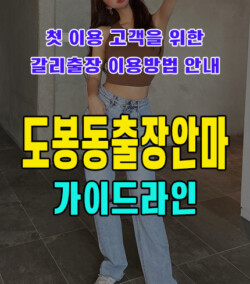 도봉동출장안마
