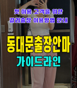 동대문출장안마