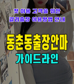 동춘동출장안마