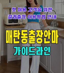 매탄동출장안마