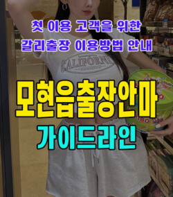 모현읍출장안마