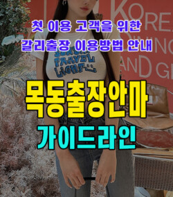 목동출장안마