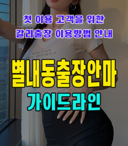 별내동출장안마