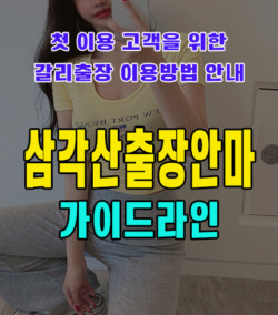 삼각산출장안마