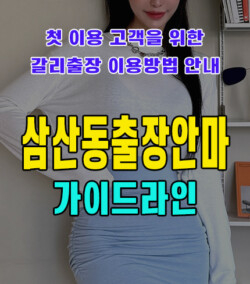 삼산동출장안마