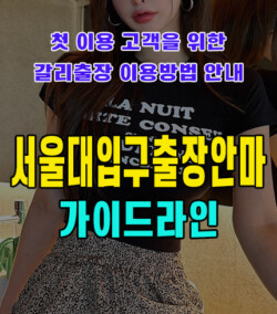 서울대입구출장안마