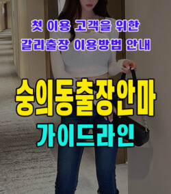 숭의동출장안마