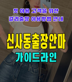 신사동출장안마