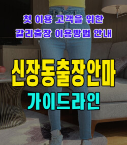 신장동출장안마