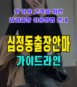 십정동출장안마