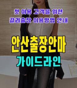 안산출장안마