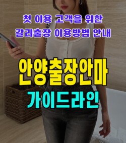 안양출장안마