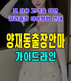 양재동출장안마