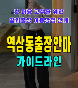 역삼동출장안마