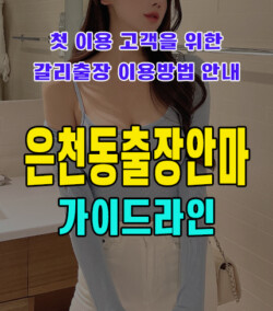은천동출장안마