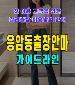 응암동출장안마