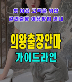 의왕출장안마