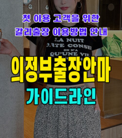 의정부출장안마