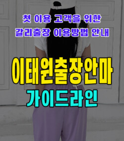 이태원출장안마