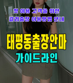 태평동출장안마