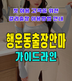 행운동출장안마